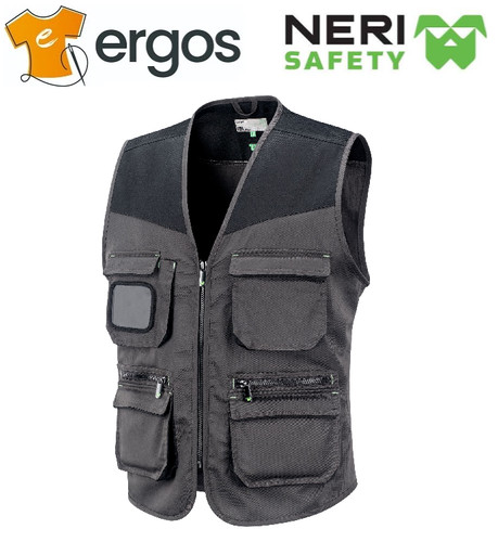 Neri safety gilet multitasche - safety,